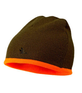 gorro de caza naranja seguridad