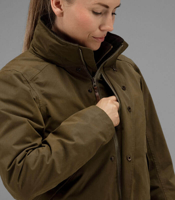 Retrieve chaqueta de caza de mujer Impermeable y elegante