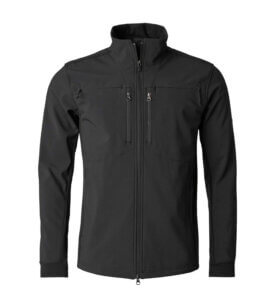 softshell cortaviento de hombre color negro gris antracita