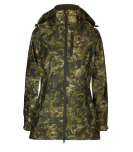 chaqueta de caza camuflaje mujer seeland