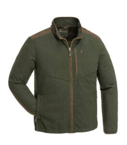 chaqueta polar cortaviento verde