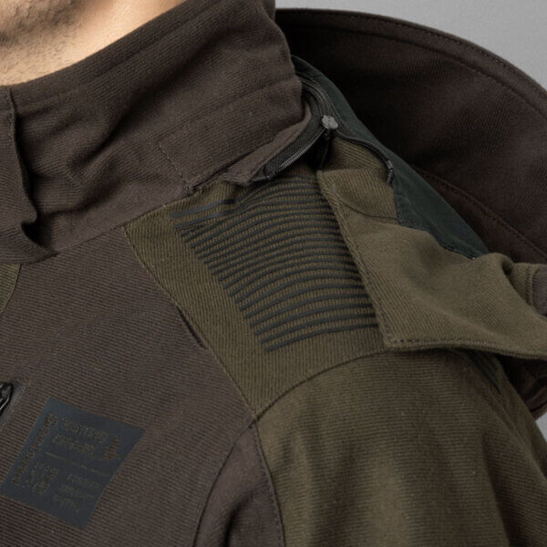 chaqueta de caza polivalente de seeland impermeable y transpirable