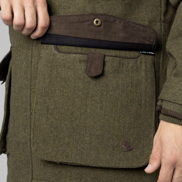 chaqueta de tweed de hombre lana seeland