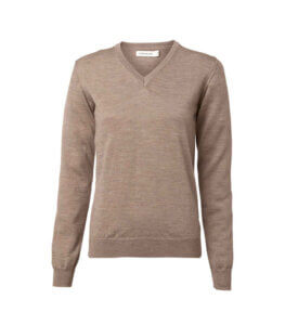 Blaise Jersey Mujer lana merino walnut