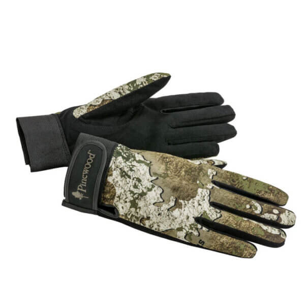 guantes de caza corta viento repelente al agua camuflaje