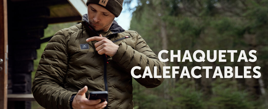 chaqueta calefactable harkila