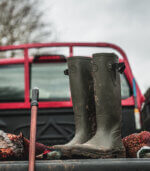 botas de agua vestir hombre