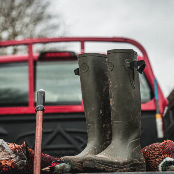 botas de agua vestir hombre