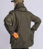 Dog Sport Trainer Chaqueta Adiestrador Canino de Hombre Impermeable verde