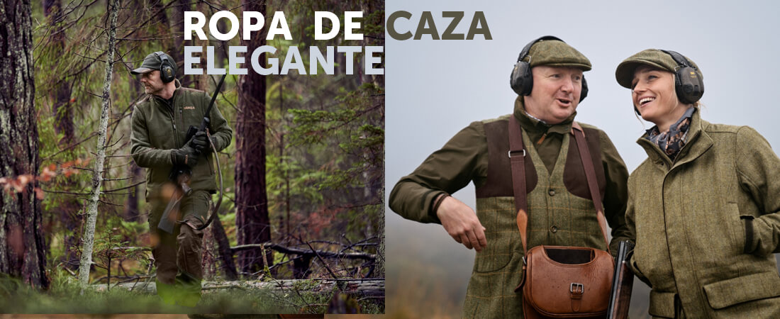 ropa caza elegante