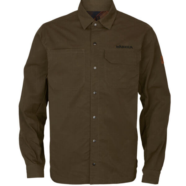 Eirik Sobre Camisa reversible de hombre Dark Olive